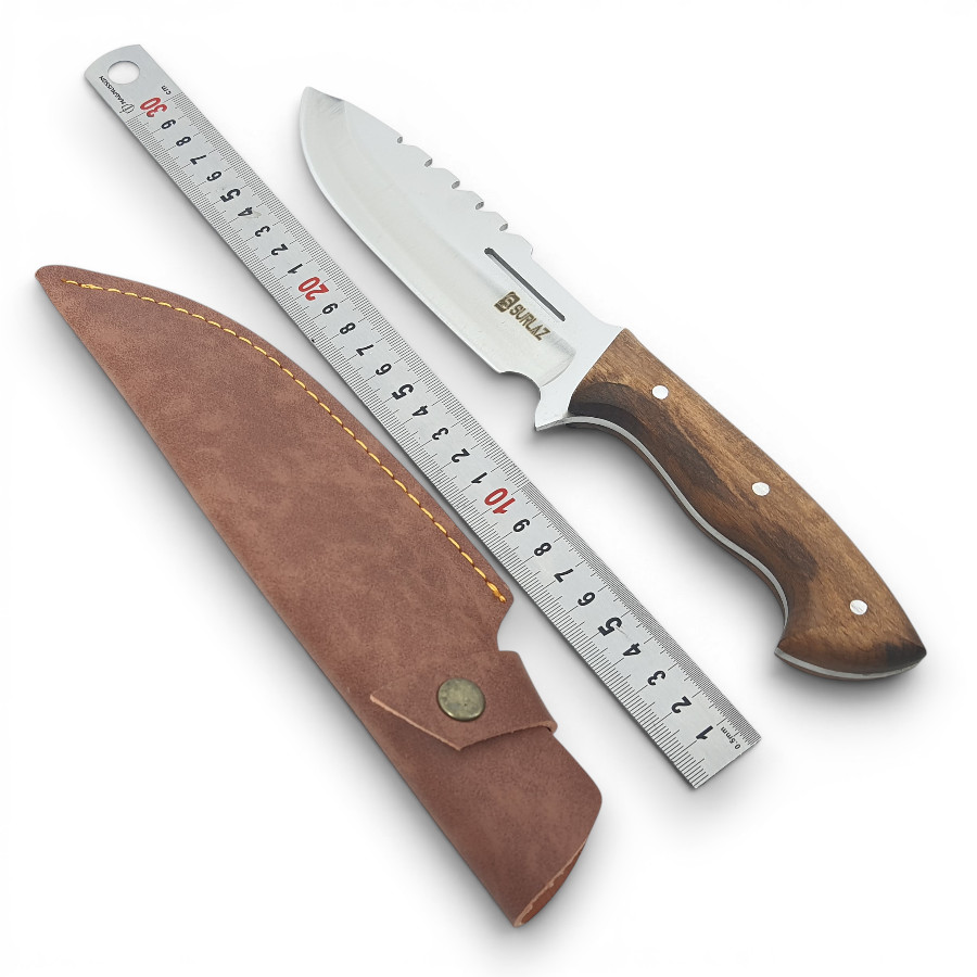 Almazan Komondo Bıçağı Kamp Bıçağı Outdoor Bıçak Kılıflı Kamp Bıçağı